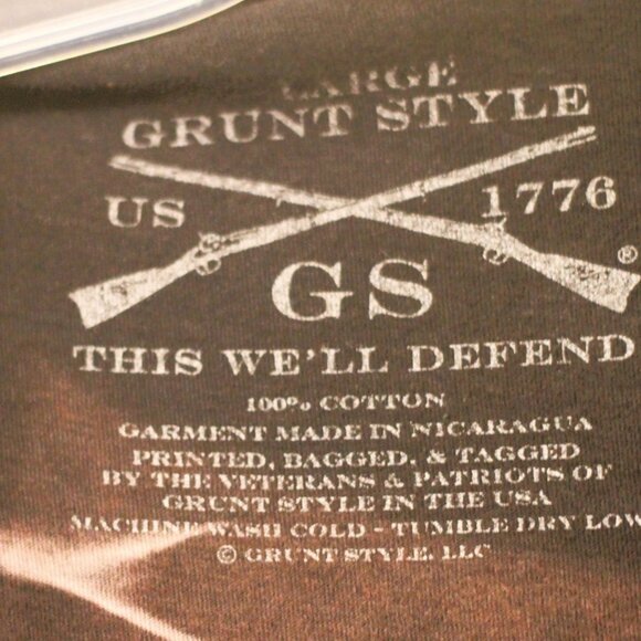 Grunt Style Coffee is A Crutch Men's T-Shirt - Picture 3 of 6